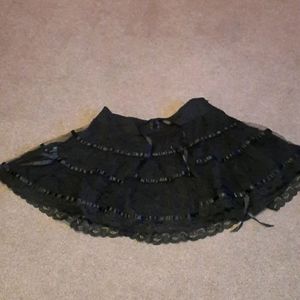 Gothic Ribbon Skirt